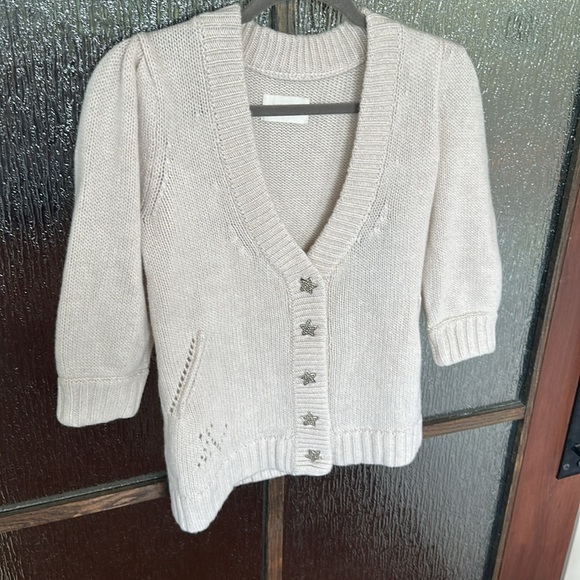 Zadig & Voltaire Betsy Cardigan Sweater Jacket Jumper Size L $598 NEW - Picture 9 of 14